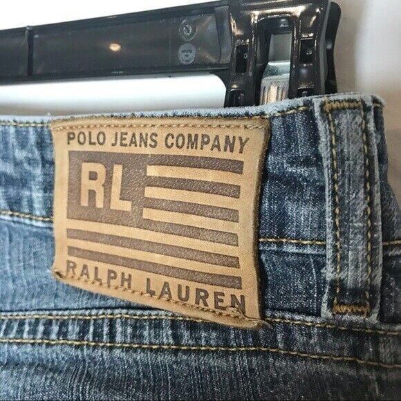Polo Ralph Lauren Women's 10 Vintage Kelly Boot Cut Jeans 1990s Stretch Y2K - Picture 5 of 10